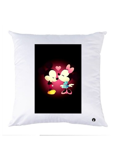 Printed Pillow polyester Multicolour 30x30cm