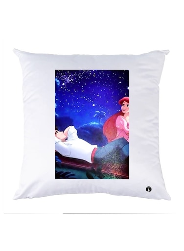 Printed Decorative Pillow Multicolour 30x30cm