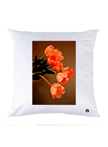 Printed Decorative Pillow Multicolour 30x30cm