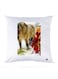 Printed Pillow Case polyester White 30x30cm