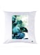 Printed Pillow polyester White 30x30cm