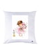 Printed Pillow Case Polyester White