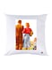 Printed Pillow polyester White 30x30cm