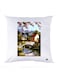 Printed Pillow Case polyester White 30x30cm