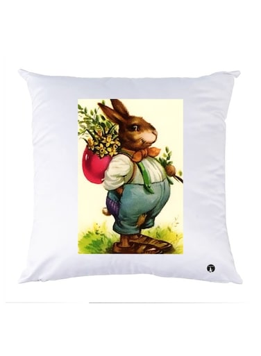 Printed Pillow polyester Multicolour 30x30cm