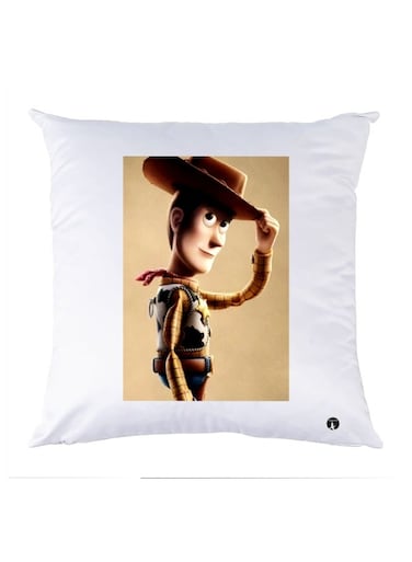 Printed Pillow polyester Multicolour 30x30cm
