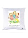 Printed Pillow polyester White 30x30cm