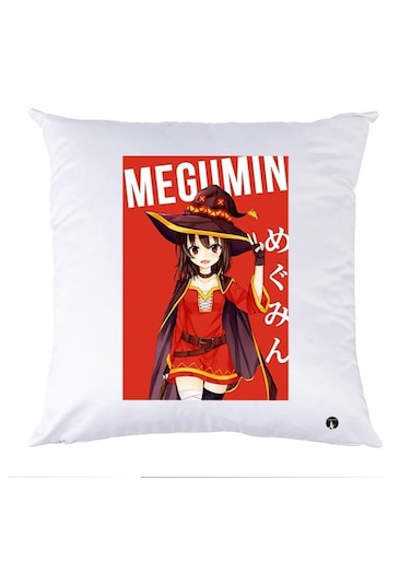 Printed Decorative Pillow Multicolour 30x30cm