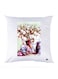 Printed Pillow Case polyester White 30x30cm