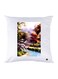 Printed Pillow Case polyester White 30x30cm