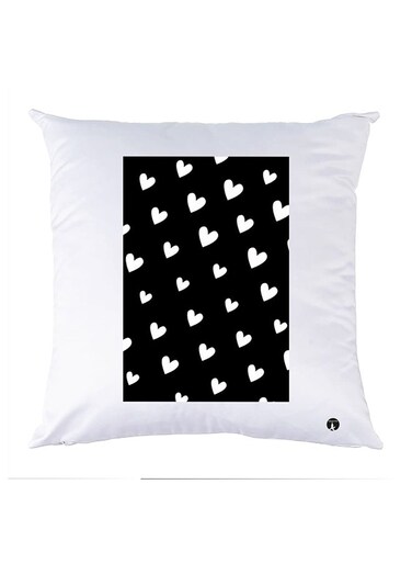 Printed Pillow Case Polyester White