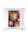 Printed Pillow Case polyester White 30x30cm