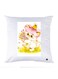 Printed Pillow polyester White 30x30cm
