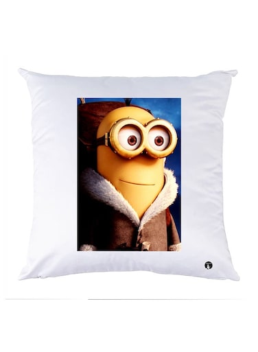 Printed Pillow Case polyester White 30x30cm