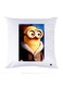 Printed Pillow Case polyester White 30x30cm