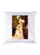 Printed Pillow Case Polyester White 30x30cm