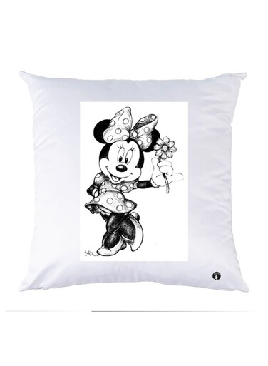 Printed Pillow polyester Multicolour 30x30cm