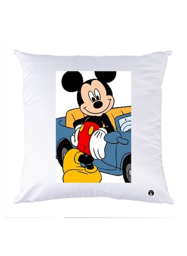 Printed Pillow Polyester Multicolour 30x30cm