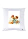 Printed Pillow polyester White 30x30cm