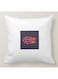 Ramadan Kareem Printed Decorative Pillow White/Pink/Yellow 40x40cm