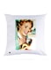 Printed Pillow Case polyester White 30x30cm