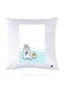 Printed Pillow polyester White 30x30cm