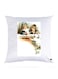 Printed Pillow Case Polyester White 30x30cm