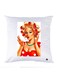 Printed Pillow Case Polyester White 30x30cm