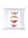 Printed Pillow polyester White 30x30cm