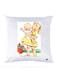 Printed Pillow Case polyester White 30x30cm