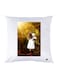 Printed Pillow polyester White 30x30cm