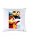 Printed Pillow Case polyester White 30x30cm