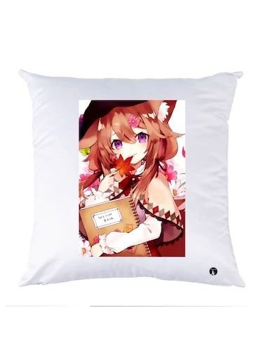 Printed Decorative Pillow Multicolour 30x30cm