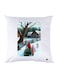 Printed Pillow polyester White 30x30cm