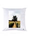 Printed Pillow Case polyester White 30x30cm