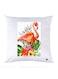 Printed Pillow Case polyester White 30x30cm