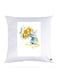 Printed Pillow polyester White 30x30cm
