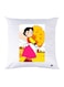 Printed Pillow Case polyester White 30x30cm