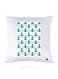 Printed Pillow Case polyester White 30x30cm