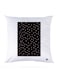 Printed Pillow Case polyester White 30x30cm