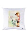 Printed Pillow Case polyester White 30x30cm
