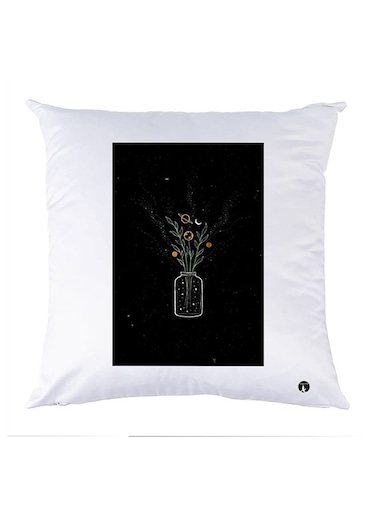 Printed Pillow polyester White 30x30cm