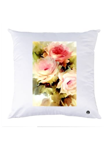 Printed Pillow polyester Multicolour 30x30cm