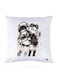 Printed Pillow Case polyester White 30x30cm