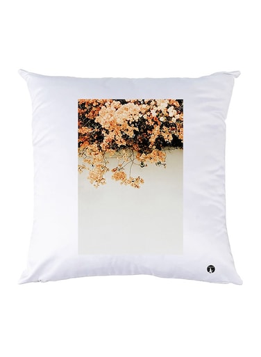 Printed Pillow polyester White 30x30cm