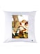 Printed Pillow Case Polyester White 30x30cm