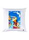 Printed Pillow Case polyester White 30x30cm