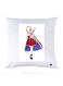 Printed Pillow polyester White 30x30cm