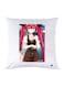 Printed Pillow Polyester White 30x30cm