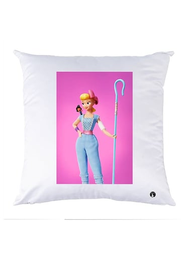 Printed Pillow Case polyester White 30x30cm